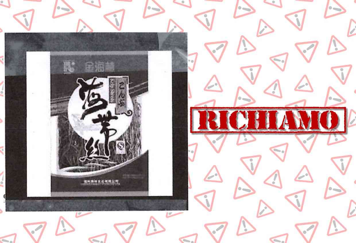 Richiamo Alghe Kombu: Ministero della Salute segnala superamento dei limiti di iodio