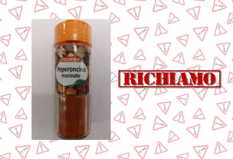 In's Mercato richiama peperoncino macinato per possibile presenza di larve di insetti