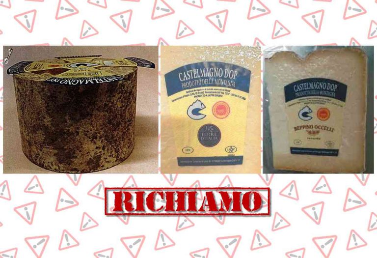 Richiamo di Castelmagno DOP dal Ministero della Salute e Carrefour per possibile presenza di Escherichia coli STEC