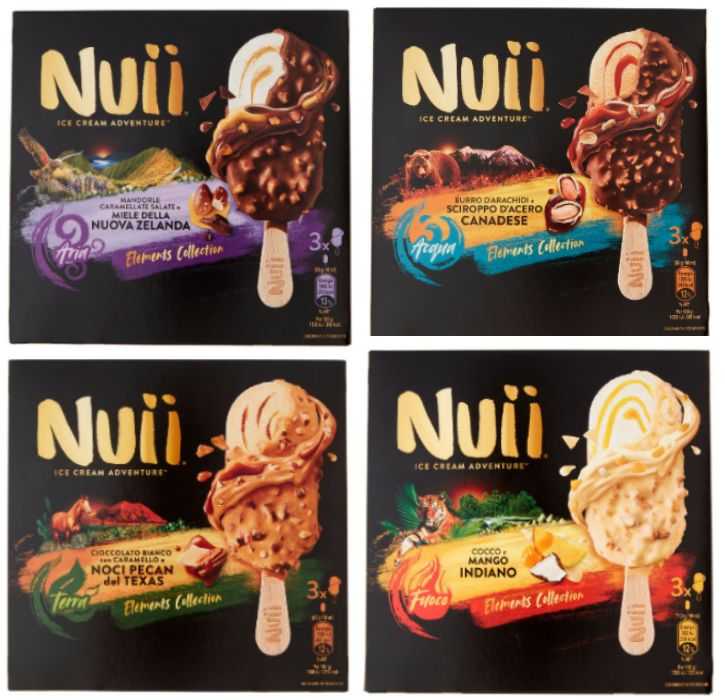 Gelati NUII Elements Collection