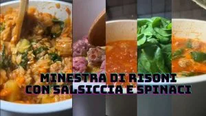 Minestra di risoni con salsiccia e spinaci: la ricetta di TikTok facile e gustosa che scalda l'autunno