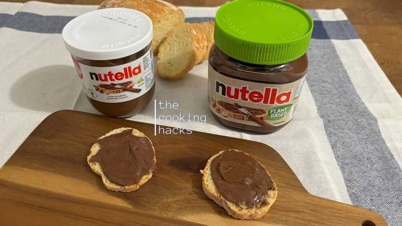 Il gusto della Nutella vegana e confronto con la Nutella classica