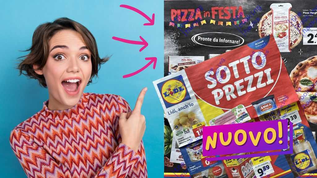 Pizza in Festa nel volantino Lidl dal 30 settembre 2024: come approfittare delle offerte per idee e ricette creative