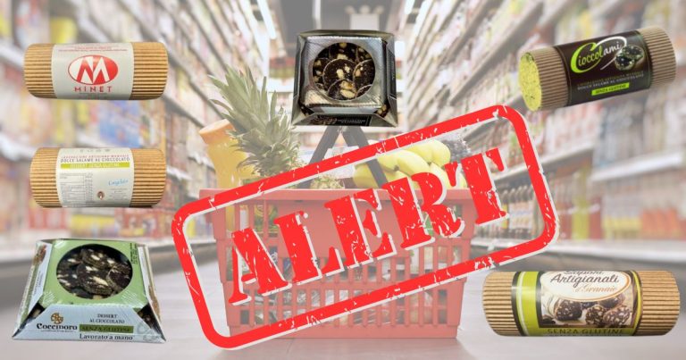 Allerta Alimentare: Ministero della Salute richiama sei dolci senza glutine per possibile contaminazione