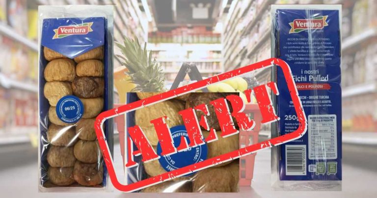 Ministero della Salute richiama i fichi Pulled Ventura per contaminazione, ecco i dettagli