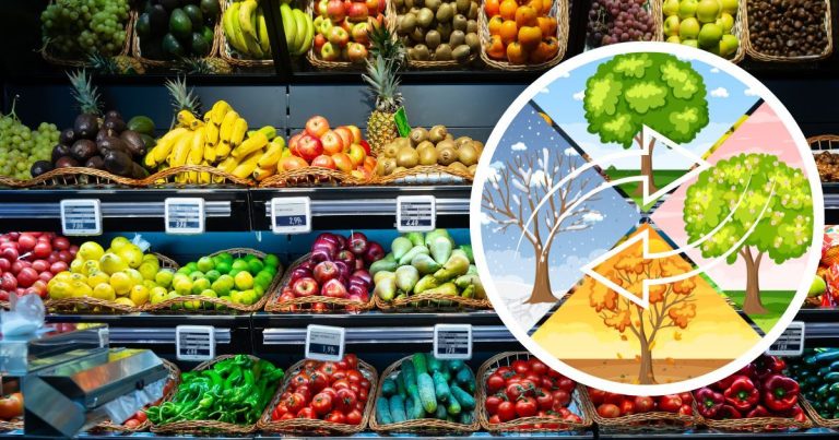 Frutta e verdura di stagione: cambiamento climatico e calendario in Italia