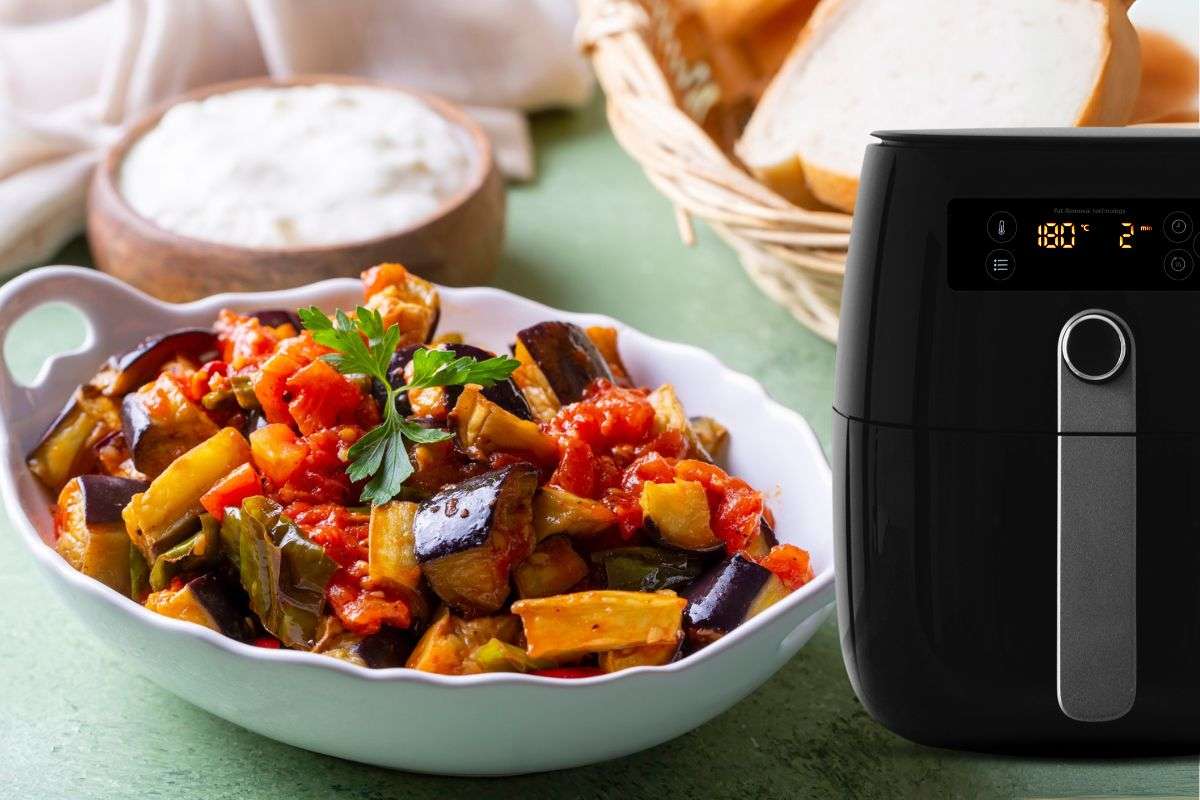 Melanzane a funghetto in friggitrice ad aria: la ricetta napoletana leggera