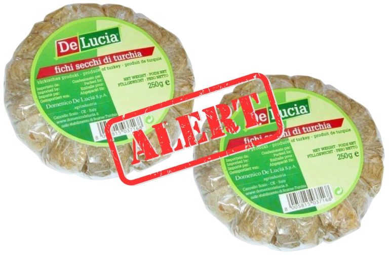 Richiamo fichi secchi di Turchia da Coop e Ministero: rischio aflatossine