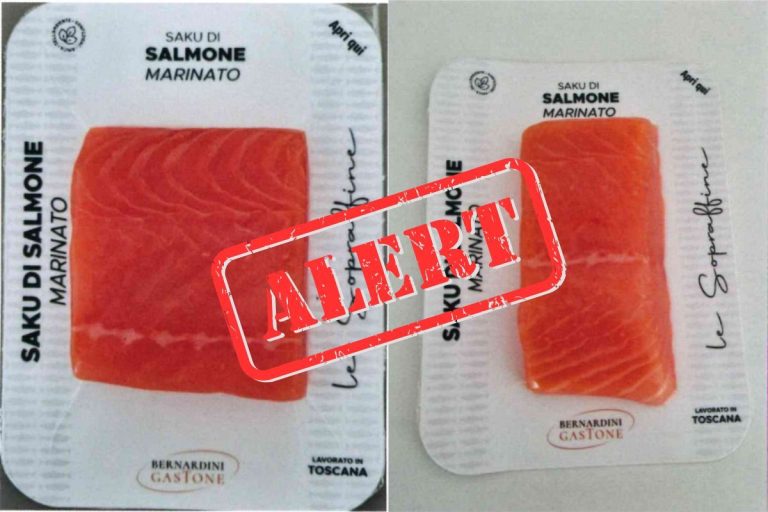 Richiamo Saku di salmone marinato rischio Listeria: qual è il lotto e cosa fare