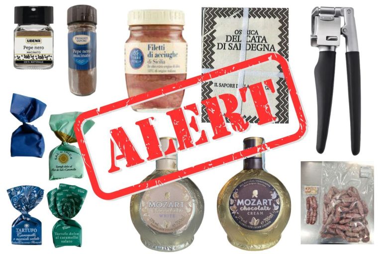 Richiami alimentari giugno 2025: prodotti ritirati da Esselunga, Carrefour, Coop e IKEA e non solo