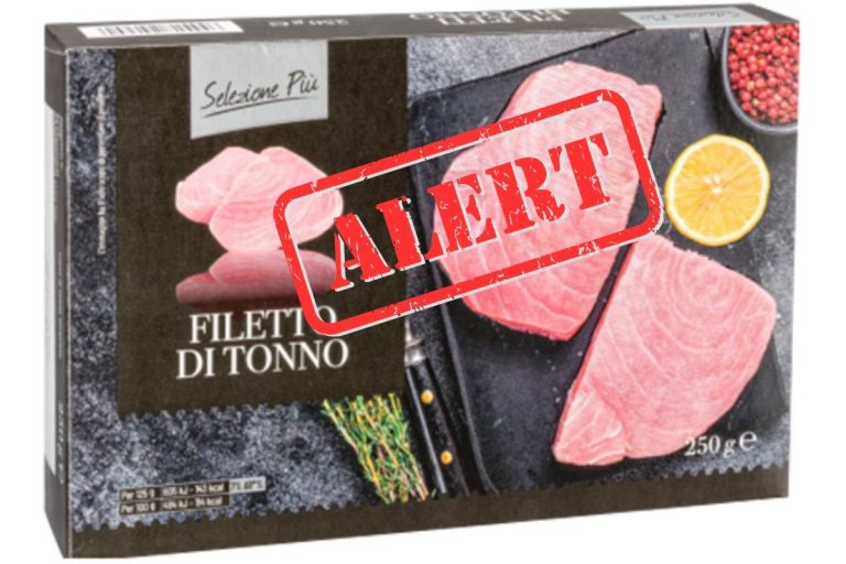 Richiamo filetti di tonno surgelati In’s Mercato per possibile eccesso di istamina