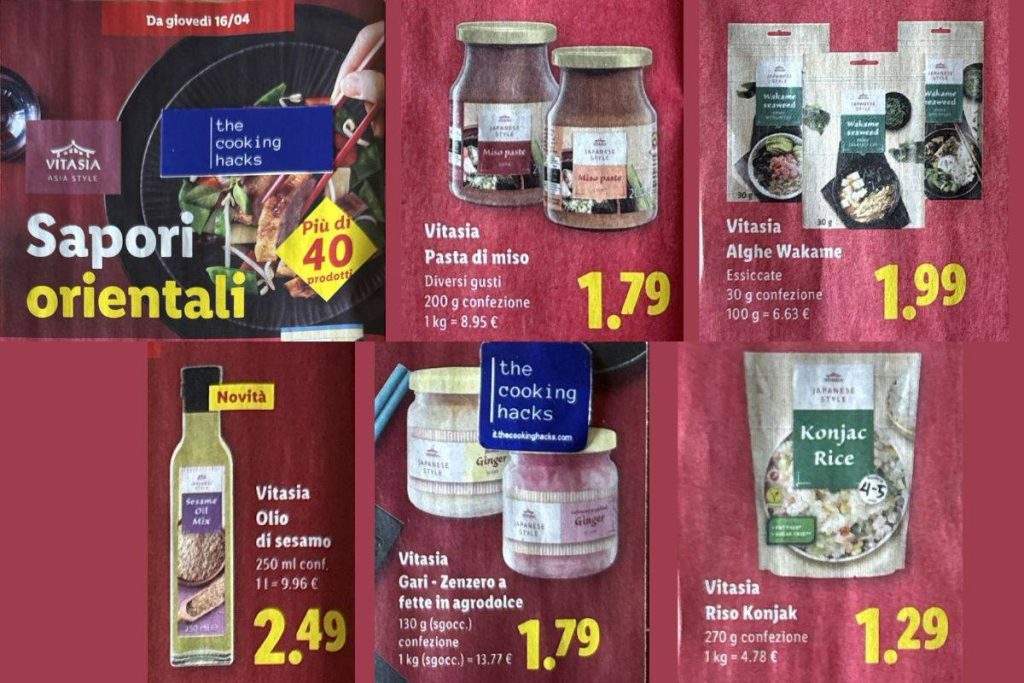 Le offerte della Settimana Asiatica di Lidl