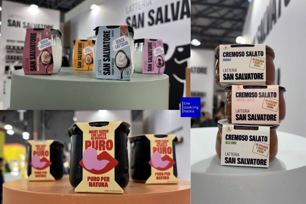 Novità Latteria San Salvatore Tuttofood 2026, dal cremoso salato, a Puro e allo yogurt senza lattosio