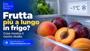 Conservare la frutta vicino al punto di congelamento, cosa mostra il nuovo studio