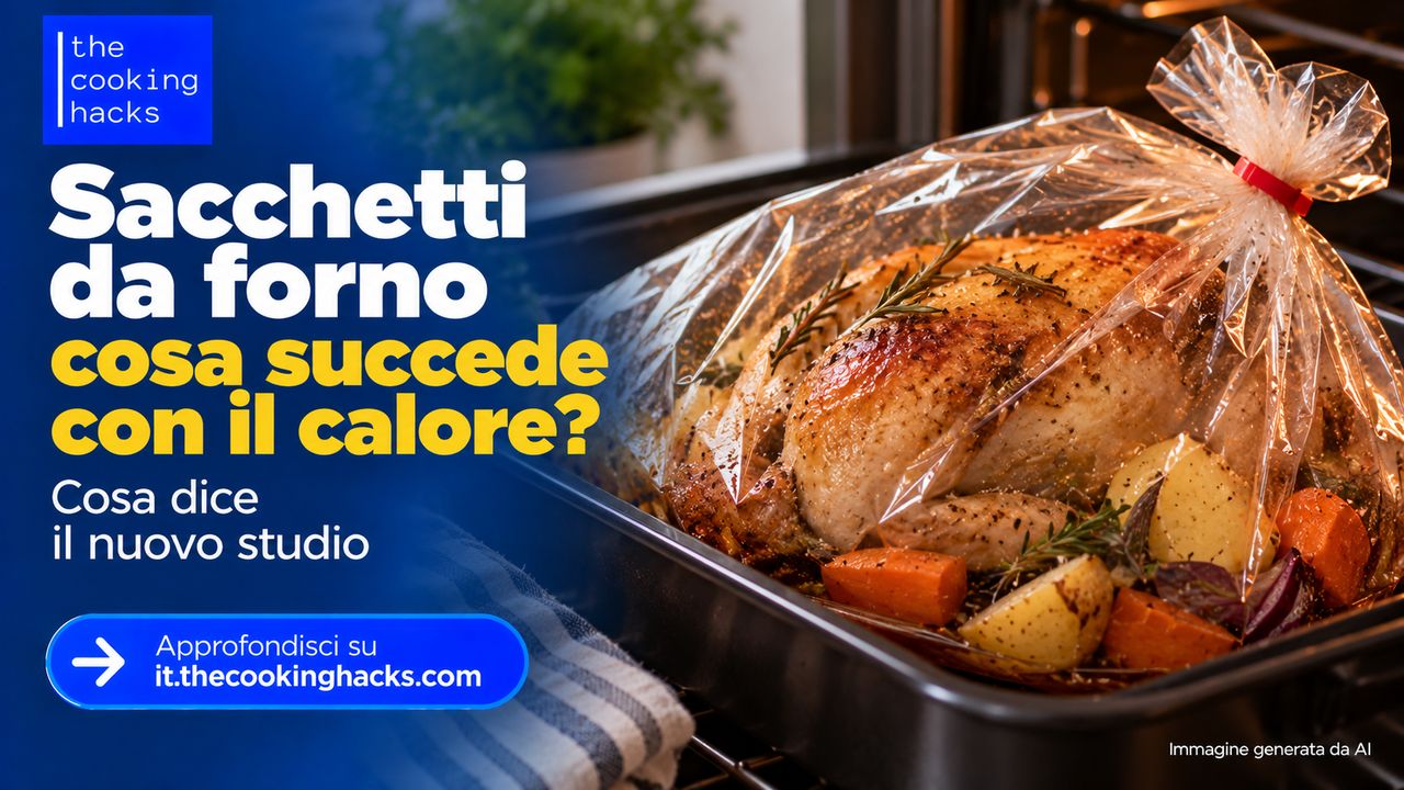 Sacchetti da forno in plastica, cosa succede quando vengono riscaldati secondo un nuovo studio