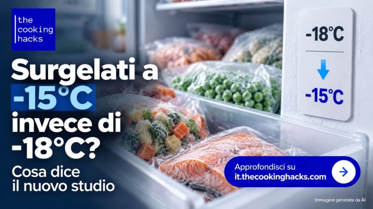 Surgelati a -15 °C invece di -18 °C? Cosa dice il nuovo studio