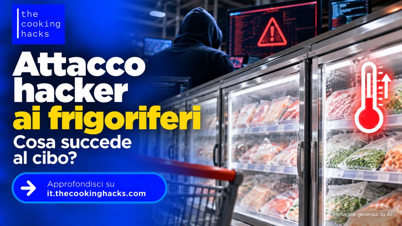 Attacco hacker ai frigoriferi dei supermercati francesi: cosa succede al cibo quando si interrompe la catena del freddo