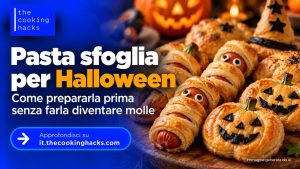 Pasta sfoglia per Halloween, come preparare rustici e salatini in anticipo senza farli diventare molli